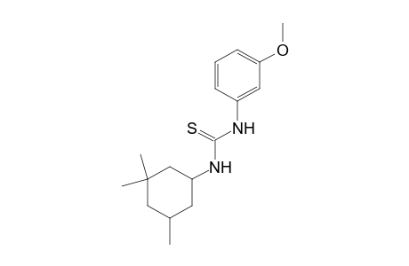 1-(m-methoxyphenyl)-2-thio-3-(3,3,5-trimethylcyclohexyl)urea