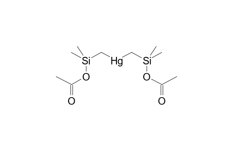 BIS(ACETOXYDIMETHYLSILYLMETHYL)MERCURY