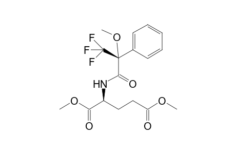 (S)-Dimethyl 2-((R)-3,3,3- Trifluoro-2-methoxy-2-phenylpropanamido)pentanedioate