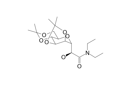 N,N-Diethyl-2,3-anhydro-4,5;6,8-di-o-isopropylidene-D-erythro-L-manno-octanamide