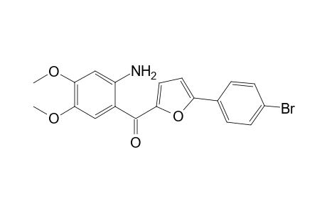 (2-Amino-4,5-dimethoxyphenyl)[5-(4-bromophenyl)-2-furyl]methanone