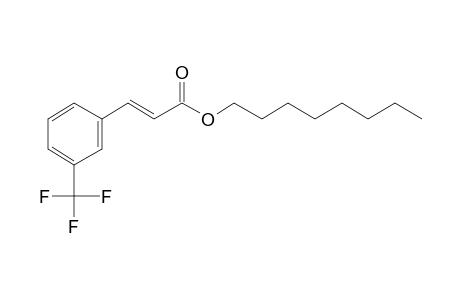 Trans-3-(trifluoromethyl)cinnamic acid, octyl ester