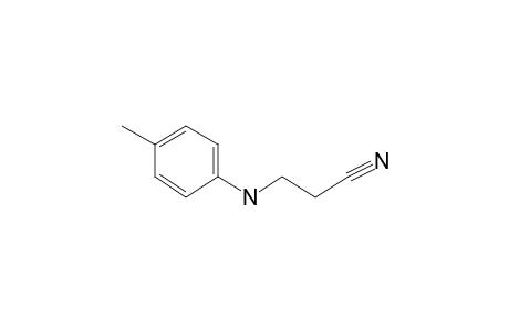 Propanenitrile, 3-[(4-methylphenyl)amino]-