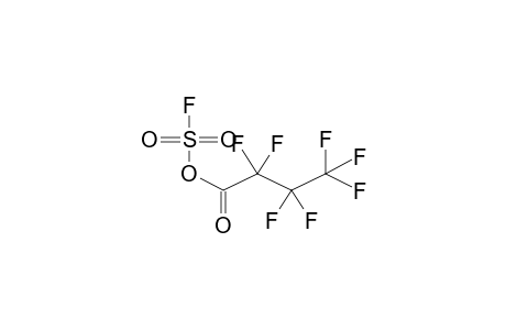 PERFLUOROBUTANOYLFLUOROSULPHATE