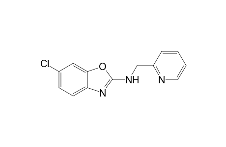 (6-chloro-1,3-benzoxazol-2-yl)-(2-pyridylmethyl)amine