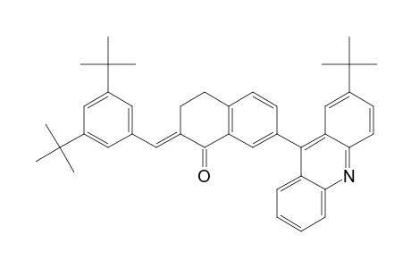 1(2H)-Naphthalenone, 2-[[3,5-bis(1,1-dimethylethyl)phenyl]methylene]-7-[2-(1,1-dimethylethyl)-9-acridinyl]-3,4-dihydro-