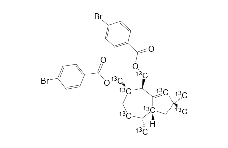 [2-13C]-TREMULENEDIOL-B-DI-PARA-BrOMOBENZOATE