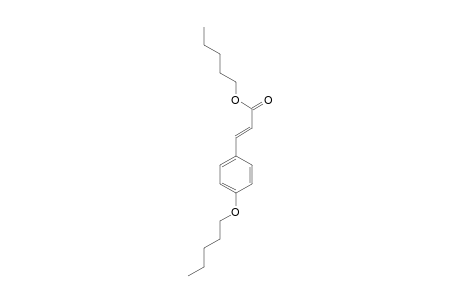 p-Coumaric acid, N-pentyl ether, N-pentyl ester