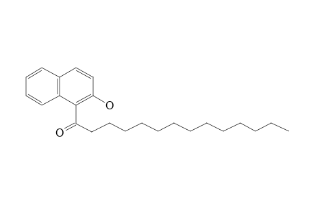 1-Tetradecanoylnaphthalene-2-ol