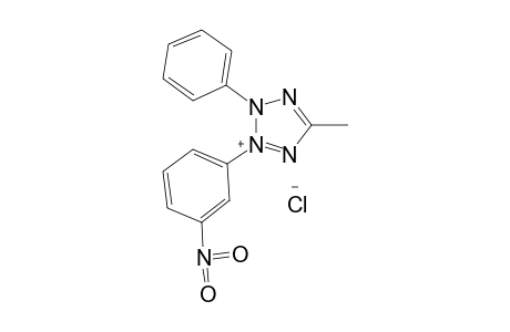 5-methyl-3-(m-nitrophenyl)-2-phenyl-2H-tetrazolium chloride