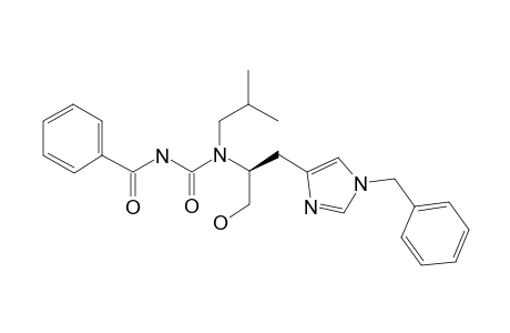 1-BENZOYL-3-ISOBUTYL-3-[1-(1'-BENZYL-4'-IMIDAZOLYL)-3-HYDROXYPROP-2(S)-YL]-UREA