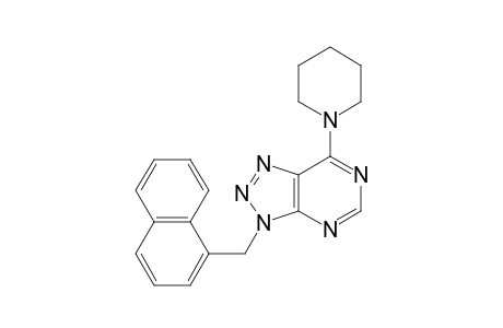 1-[3-(naphthalen-1-ylmethyl)-3H-[1,2,3]triazolo[4,5-d]pyrimidin-7-yl]piperidine