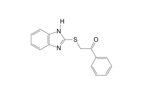 2-[(2-benzimidazolyl)thio]acetophenone