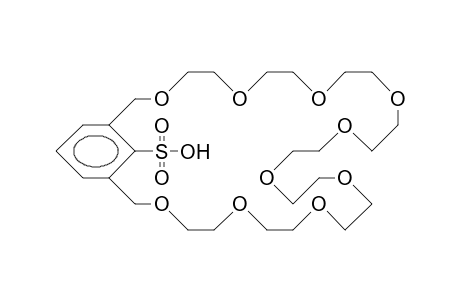 2-Sulfo-1,3-xylyl-33-crown-10