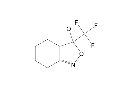 3,3A,4,5,6,7-HEXAHYDRO-3-TRIFLUOROMETHYL-3-HYDROXY-[2,1]-BENZO-ISOXAZOLE