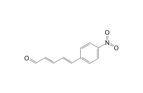 trans,trans-5-(4-Nitrophenyl)-2,4-pentadienal