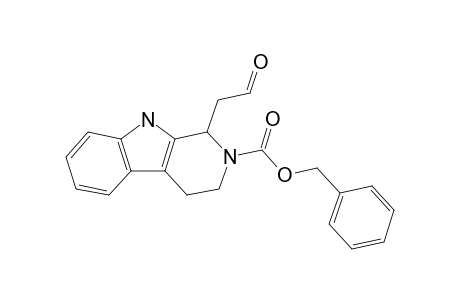 (Phenylmethyl) 1-(2-oxidanylideneethyl)-1,3,4,9-tetrahydropyrido[3,4-B]indole-2-carboxylate