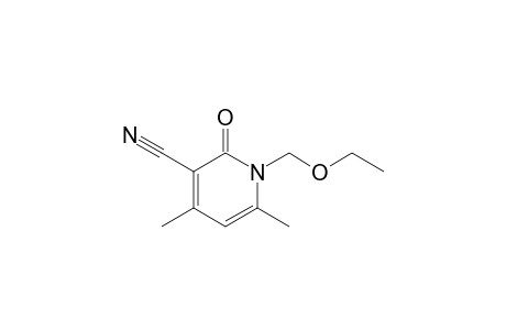 4,6-DIMETHYL-1-ETHOXYMETHYL-2-OXO-1,2-DIHYDROPYRIDINE-3-CARBONITRILE