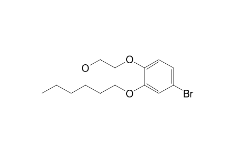 2-(4'-Bromo-2'-hexyloxyphenoxy)-ethan-1-ol