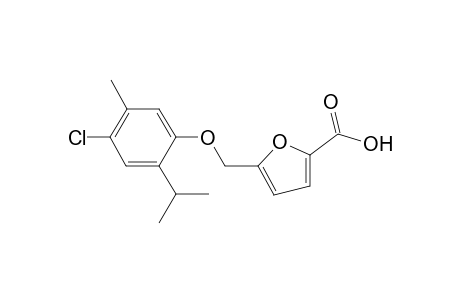 5-[(4-Chloro-2-isopropyl-5-methylphenoxy)methyl]-2-furoic acid