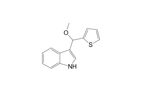 1H-Indol-3-yl(2-thienyl)methyl methyl ether