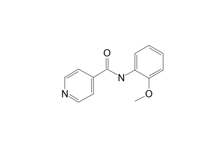 N-(2-Methoxyphenyl)isonicotinamide