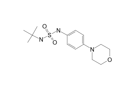 Sulfamide, N-(1,1-dimethylethyl)-N'-[4-(4-morpholinyl)phenyl]-