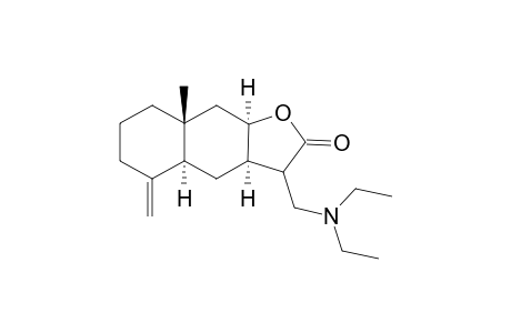 (3ar,4as,8ar,9ar)-3-[(Diethylamino)methyl]decahydro-8A-methyl-5-methylidenenaphtho[2,3-B]furan-2(3H)-one