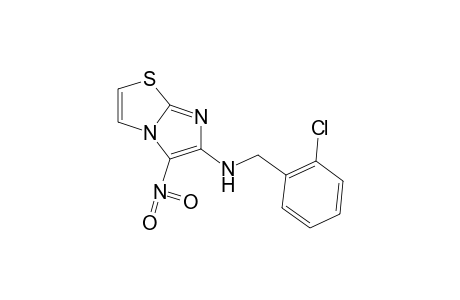 6-[(o-CHLOROBENZYL)AMINO]-5-NITROIMIDAZO[2,1-b]THIAZOLE