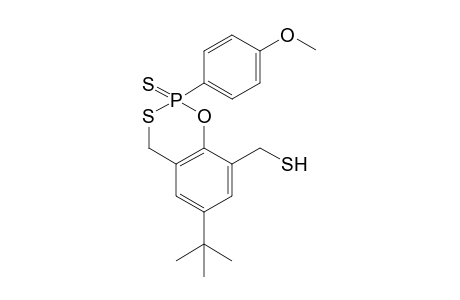 [6-tert-Butyl-2-(4-methoxyphenyl)-2-thioxo-4H-(2->5)-benzo[e][1,3,2]oxathiaphosphinin-8-yl]methane-thiol