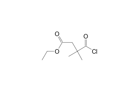 3-(CHLOROFORMYL)-3,3-DIMETHYLBUTANOIC-ACID-ETHYLESTER