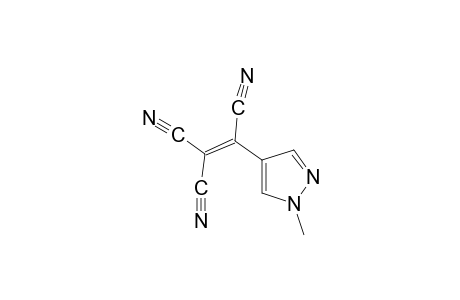 (1-methylpyrazol-4-yl)ethenetricarbonitrile