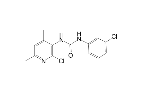 urea, N-(2-chloro-4,6-dimethyl-3-pyridinyl)-N'-(3-chlorophenyl)-