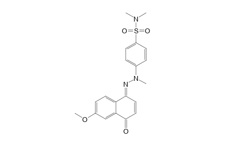 Benzenesulfonamide, 4-[2-(4,6-dimethoxy-1-naphthalenyl)diazenyl]-N,N-dimethyl-