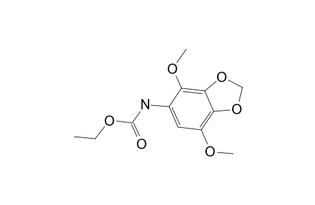 Ethyl N-(4,7-dimethoxy-2H-1,3-benzodioxol-5-yl)carbamate