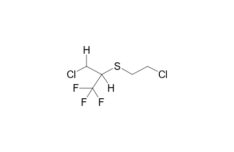 (1-TRIFLUOROMETHYL-2-CHLOROETHYL)-2'-CHLOROETHYLSULPHIDE
