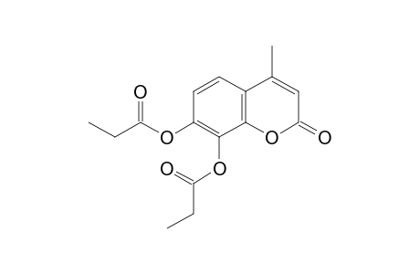 7,8-Dihydroxy-4-methylcoumarin, dipropionate