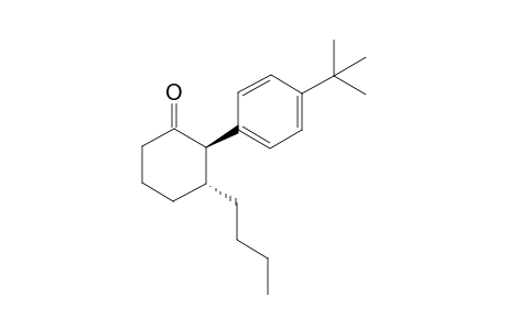 trans-3-Butyl-2-(4-(tert-butyl)phenyl)cyclohexan-1-one