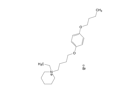 1-[4-(p-butoxyphenoxy)butyl]-1-ethylpiperidinium bromide