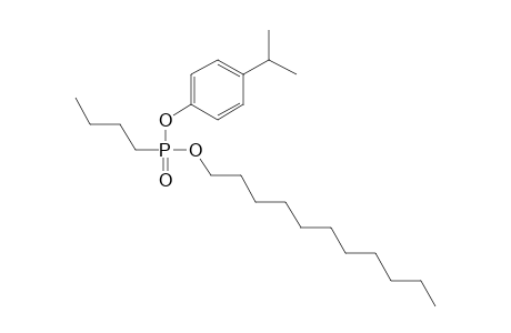 Butylphosphonic acid, 4-isopropylphenyl undecyl ester