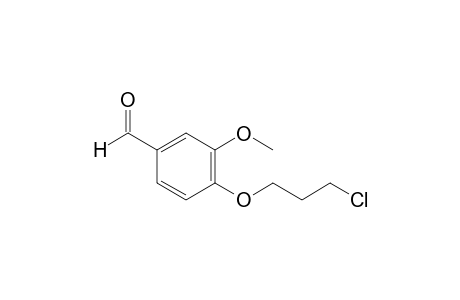 4'-(3-chloropropoxy)-m-anisaldehyde