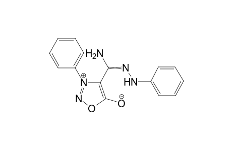 3-Phenylsydnone-4-carboxamide phenylhydrazone