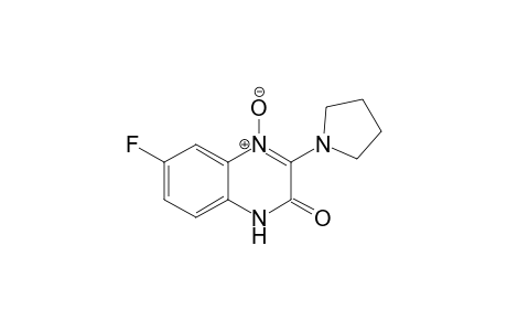6-Fluoro-3-pyrrolidin-1-ylquinoxalin-2(1H)-one 4-Oxide