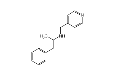 4-{[(alpha-methylphenethyl)amino]methyl}pyridine