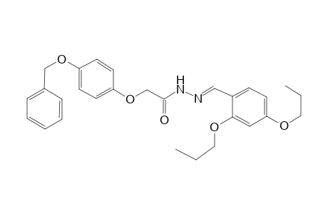 acetic acid, [4-(phenylmethoxy)phenoxy]-, 2-[(E)-(2,4-dipropoxyphenyl)methylidene]hydrazide