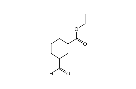 3-formylcyclohexanecarboxylic acid, ethyl ester