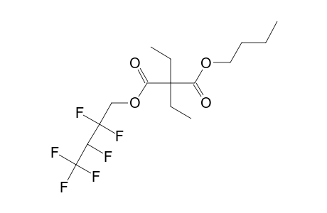 Diethylmalonic acid, butyl 2,2,3,4,4,4-hexafluorobutyl ester