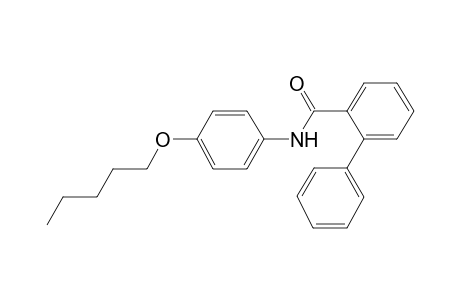 [1,1'-biphenyl]-2-carboxamide, N-[4-(pentyloxy)phenyl]-