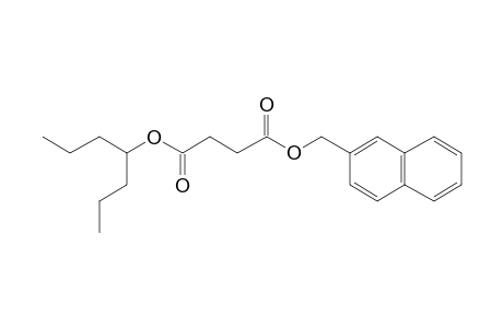 Succinic acid, naphth-2-ylmethyl 4-heptyl ester