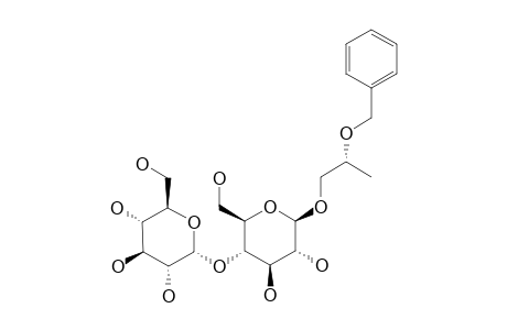 2-O-BENZYL-1-O-[4-O-(ALPHA-D-GLUCOPYRANOSYL)-BETA-D-GLUCOPYRANOSYL]-3-DEOXY-(2R)-GLYCEROL